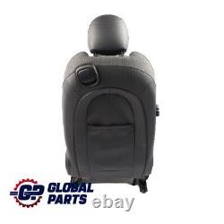 Front seat Mini Cooper One F56 Sport Fabric Leather left Pearl Black Carbon