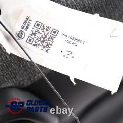 Front seat Mini Cooper One F56 Sport Fabric Leather left Pearl Black Carbon