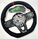 Gen 3 F56 Black & Red Complete Alcantara Steering Wheel Manual, Jcw Pro