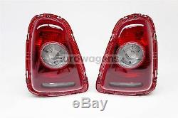 Genuine Bmw Mini Cooper R56 07-09 Transparent Rear Lights Pair Driver