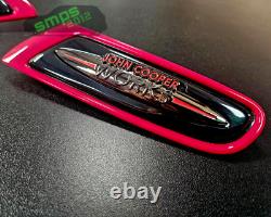 Genuine Mini John Cooper Works F56 Black Chrome Side Sills JCW