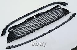 Glossy Black Grille for Mini R55 R56 R57 R58 R59 One Cooper Gen 2 LCI 2010+ 3