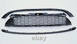Glossy Black Grille for Mini R55 R56 R57 R58 R59 One Cooper Gen 2 LCI 2010+ 3