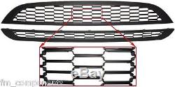 Grille Grill For Mini Cooper S R53 (2001-2006) Cooper, One Front Grid Jcw
