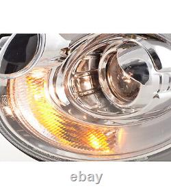 Headlight Daylight LED DRL look Mini One / Cooper 06-10 chrome