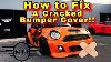 How To Fix Cracked Bumper Cover One Mini Cooper S Amazing Results