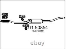 INTERMEDIATE SILENCER MINI MINI COOPER, ONE, ONE LPG, MINI CONVERTIBLE ONE