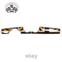 Interior Union Jack Gold Trim for Mini One Cooper R55 R56 R57 R58 R59