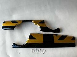 Interior Union Jack Gold Trim for Mini One Cooper R55 R56 R57 R58 R59