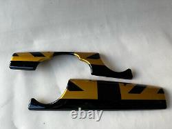 Interior Union Jack Gold Trim for Mini One Cooper R55 R56 R57 R58 R59