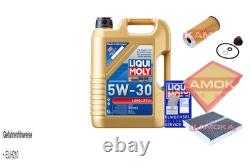 KAMOKA Inspection Set Liqui Moly LONGLIFE 3 5W-30 5L For MINI Mini One Cooper