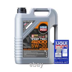 Kamoka Oil Filter Liqui Moly Top Tec 4200 5W-30 6L for Mini One COOPER S