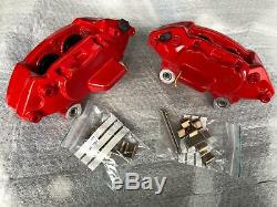 Kit Big Brake Caliper 4 Pistons Before Red For Mini Cooper S R55 One Jcw