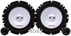 Kit of 6 Alpine SXE Front Speakers for MINI One Cooper R50 R53