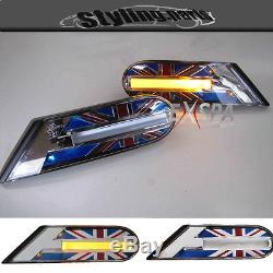 Led Indicator Side Union Jack Color For Mini One Cooper S S R56 R55 R57 R58