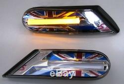 Led Indicator Side Union Jack Color For Mini One Cooper S S R56 R55 R57 R58