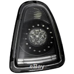 Led Tail 2 X Mini Cooper S R56 06 Black / Black Bj1