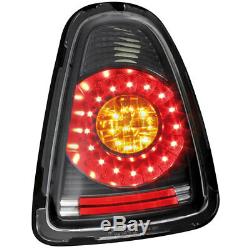 Led Tail 2 X Mini Cooper S R56 06 Black / Black Bj1