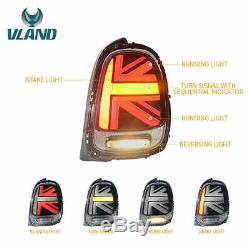 Led Taillight Mini Cooper F55 F56 F57 2014-18 Tail Lights Union Jack