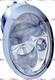 Left Headlight Projector Sx H7-h7 Pred Reg Electric Mini One-cooper 0104
