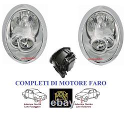 Left Right Front Headlight Set for Mini One Cooper R50 R53 04-06 Projector