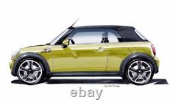 Left rear window lifter complete for Mini Cooper convertible BMW