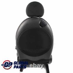 MINI COOPER R56 Complete Sport Seat Fabric/Leather Right, Black
