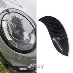 MINI COOPER S JCW One, F56 Genuine Carbon Fiber Angry Eye Headlight Covers