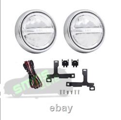 MINI COOPER S / JCW R56 LED Spot Lights, Rally Fog Chrome Lamps