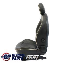 MINI Cooper One R55 R56 R57 Sport Front Right Leather Seat in Black