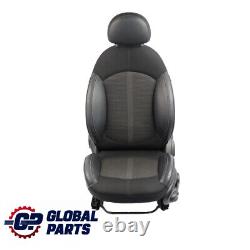 MINI R60 Countryman Heated Sport Seat Front Left Tobacco Leather Fabric