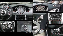 MK1 BMW Mini Cooper/S / One R50 R52 R53 Chrome Interior Dial Dashboard Kit 25pc