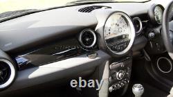 MK2 Mini Cooper / S/One / JCW R55 R56 R57 R58 R59 Black Dashboard Panel Cover