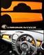 Mk2 Mini Cooper/s / One R55 R56 R57 R58 R59 Orange Dashboard Cover Lhd