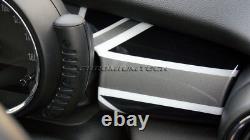 MK3 Mini Cooper/S / One Black Union Jack Table Panel Cover F55 F56 F57 LHD