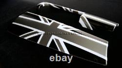 MK3 Mini Cooper / S/One / JCW F55 F56 F57 Black Union Jack Table Panel Cover