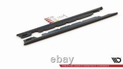 Maxton Additions for Mini Cooper / One R50 Gloss Black Side Skirts