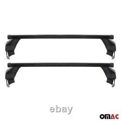 Menabo Crossbars For Mini One Cooper 2001-2013 Black