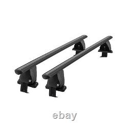 Menabo Crossbars for Mini One Cooper 2001-2013 Black Aluminum TUV