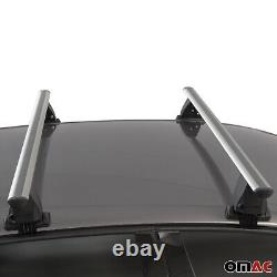 Menabo Roof Bars for Mini One Cooper 2001-2013 Aluminium Grey TUV