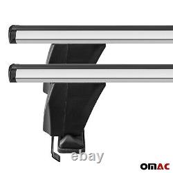 Menabo Roof Bars for Mini One Cooper 2001-2013 Aluminium Grey TUV