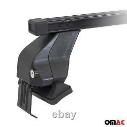 Menabo Transversal Bars For Mini One Cooper 2014-2018 3-door Black