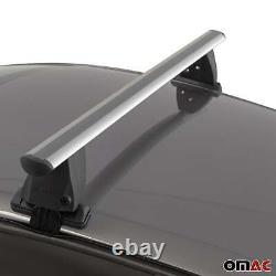 Menabo Transversal Roof Bars For Mini One Cooper 2001-2013 Alu Grey