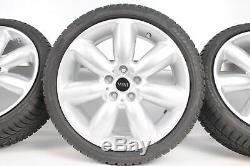 Mini Clubman F54 18 Alloy Wheels Star Spoke 521 D'hiver Ground Floor Np Wheels