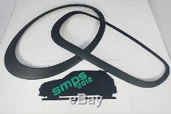Mini Clubman F54 Front & Rear Light Covers Super Matte Black. Smps2012