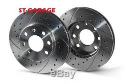 Mini Clubman (r55) Front Brake Discs Grooved / Drilled 280 MM