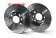 Mini Clubman (r55) Front Brake Discs Grooved / Drilled 280 Mm