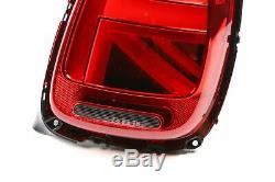 Mini Cooper F55 14- True Led Rear Lights Pair Set Union Jack Special Us