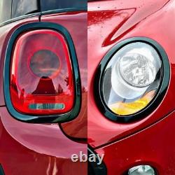 Mini Cooper F56 F57 Gloss Black Complete Dechrome Kit Covers One S JCW