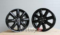Mini Cooper ONE Clubman R17 4x100 4x17 inches alloy wheels 7j Glossy black rims